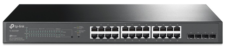 TP-Link TL-SG2428P JetStream PoE Switch | Discomp - networking solutions