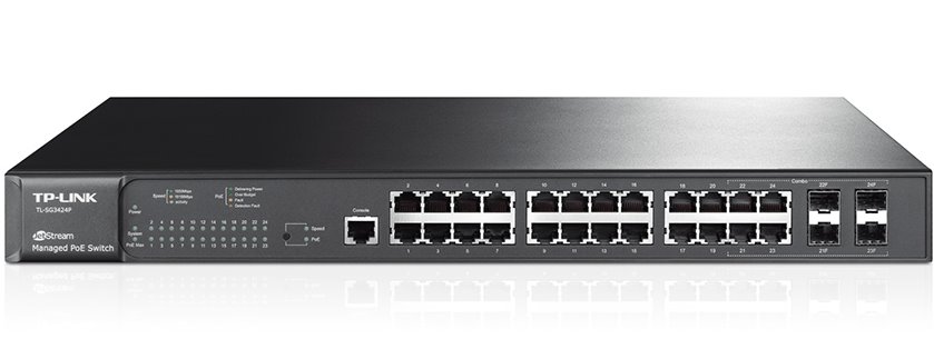 TP-Link TL-SG3424P JetStream PoE Switch