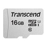 Transcend 16GB microSDHC 300S UHS-I U1 (Class 10) paměťová karta (bez adaptéru), 95MB/s R, 45MB/s W