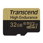 Transcend 32GB microSDHC UHS-I U1 (Class 10) High Endurance MLC průmyslová paměťová karta (s adaptér