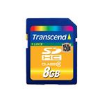 Transcend 8GB SDHC (Class 4) paměťová karta