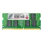 TRANSCEND, MEM/8GB DDR4 2400 SO-DIMM 2Rx8