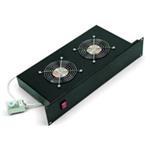 TRITON 19 "fan unit, 2 fans-230V / 70W, thermostat, black