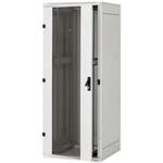 TRITON 19 "rack cabinet 42U / 800x1000, front and rear door 80% of the screen, side covers plate, RAL703