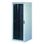 TRITON 45U glass door, w: 800mm, incl RAL7035