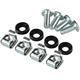 Triton rackmount screws and cage nuts set M6 (50 pcs)