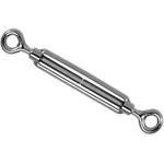 Turnbuckles M8, DIN 1480, eye-eye, galvanized