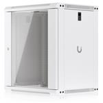 Ubiquiti 12U Rack Cabinet, Wall mount, 450mm, glass door
