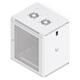 Ubiquiti 12U Rack Cabinet, Wall mount, 450mm, perforated door