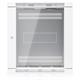 Ubiquiti 12U Rack Cabinet, Wall mount, 600mm, glass door