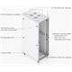 Ubiquiti 42U Rack Cabinet, 1000mm, glass door
