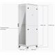 Ubiquiti 42U Rack Cabinet, 800mm, glass door