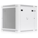 Ubiquiti Two-section 12U Rack Cabinet, Wall mount, 700mm, perforated door