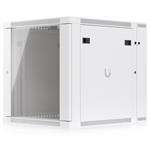 Ubiquiti Two-section 12U Rack Cabinet, Wall mount, 700mm, glass door