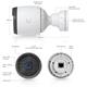 Ubiquiti G6 Bullet, UniFi Protect camera, 8MP, white