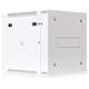 Ubiquiti Two-section 12U Rack Cabinet, Wall mount, 700mm, glass door