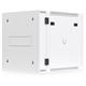 Ubiquiti Two-section 12U Rack Cabinet, Wall mount, 700mm, glass door
