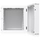 Ubiquiti Two-section 12U Rack Cabinet, Wall mount, 700mm, perforated door