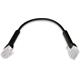 Ubiquiti U-Cable-Patch-1M-RJ45-BK, UniFi Ethernet Patch Cable, 1m, Cat6, black