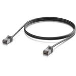Ubiquiti UACC-Cable-Patch-Outdoor-C6A-1M-BK, Outdoor Cat6a patch cable, 1m, black