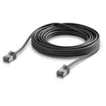 Ubiquiti UACC-Cable-Patch-Outdoor-C6A-8M-BK, Outdoor Cat6a patch cable, 8m, black