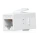 Ubiquiti UACC-Keystone-Coupler-C6 RJ45 coupler Cat6 (12pcs) - Bazar