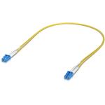 Ubiquiti UACC-OFC-S2-LULU-0.5M-50 - Optical Patch Cord LCupc/LCupc, Duplex, Singlemode 9/125, 0.5m, 50-pack