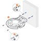 Ubiquiti UACC-Pro-AP-AM - Wall mount for U6-Pro and UAP-AC-PRO