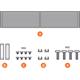 Ubiquiti UACC-Rack-Panel-Vented-2U, rack mount OCD panel, 2U
