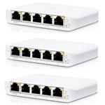 Ubiquiti UniFi Switch USW-Flex-Mini-3, 3-pack