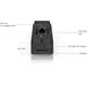Ubiquiti UVC-Doorbell-Lite-B, UniFi Protect video doorbell, black