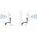 Ubiquiti window or wall holder for NanoStation