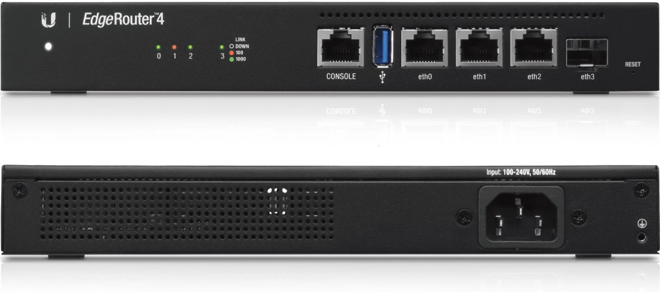 UBNT EdgeRouter 4 networking solutions