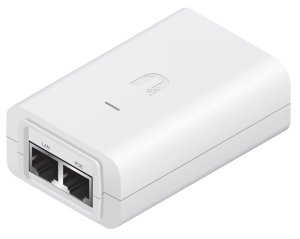 UBNT POE-24-7W-G-BULK, Inyector PoE Gigabit, 24 V / 0.3 A (7 W) - paquete a granel