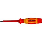 Universal VDE screwdriver for screws with head PZ1, PZ2, PZ3 + PH1, PH2, PH3