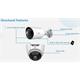 UNV IP bullet camera - IPC2105SB-ADF16KM-I0-BLACK, 5MP, 1,68mm - 180°, Mic, Prime, black