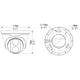 UNV IP KIT, NVR NVR301-04LB-P4 + 4x IP turret camera IPC3612LR3-PF28-D, 2MP