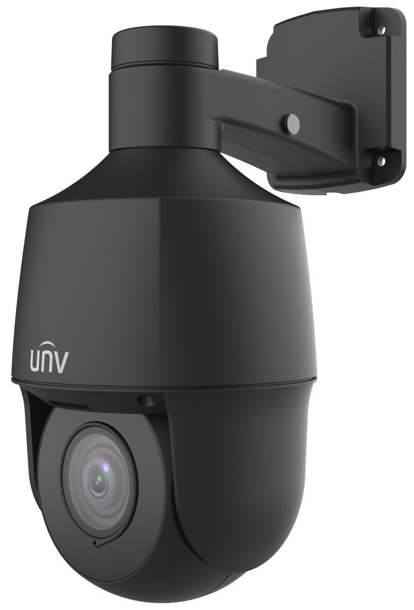 UNV IP PTZ camera IPC6312LR-AX4-VG-BLACK, 2MP, 4x zoom, 2,8-12mm