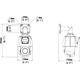 UNV IP PTZ camera IPC9312LFW-AF28-2X4, 2x2MP, IR 10/50m, 2.8mm, 2.8-12mm