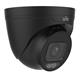 UNV IP turret camera - IPC3634SE-ADF40K-WL-I0-BLACK, 4MP, 4mm, ColorHunter, Prime3, black