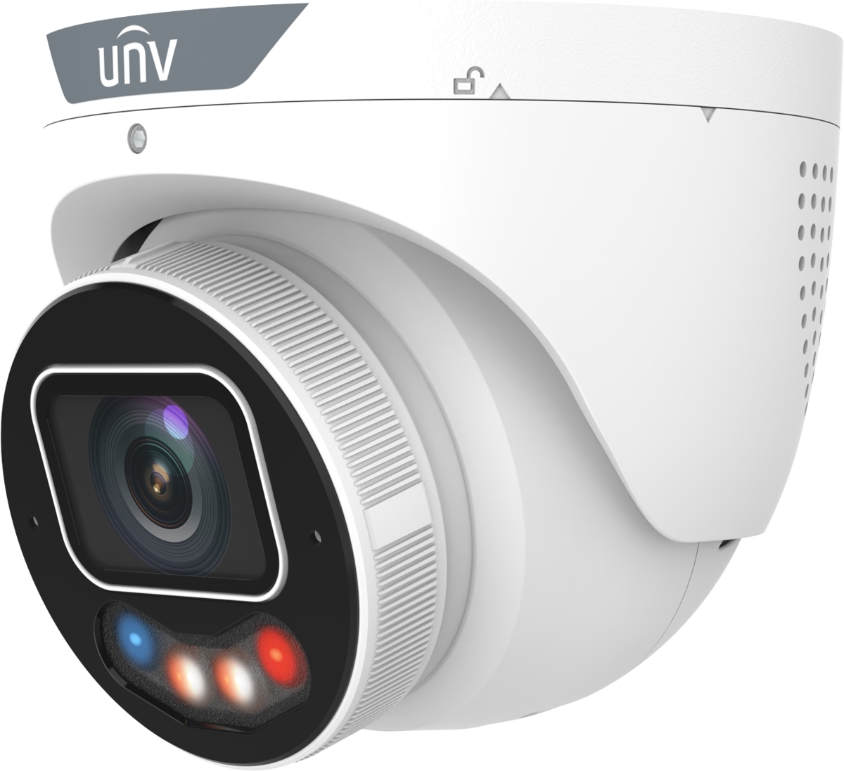 UNV IP turret hybrid camera IPC3634SE-ADZKMC-WP-I1, 4MP, 2.8-12mm, IR/LED 30m, OwlView Plus Triguard 3