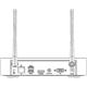 UNV IP WiFi KIT, NVR NVR301-04LS3-W + 4x IP dome camera IPC322LB-AF28WK-G-BLACK, 2MP