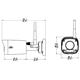 UNV IP WiFi KIT, NVR NVR301-08LS2-W + 4x IP bullet camera IPC2122LR3-F40W-E, 2MP
