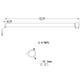 UNV TR-SE24-A-IN - Extended ceiling mounts, 520mm