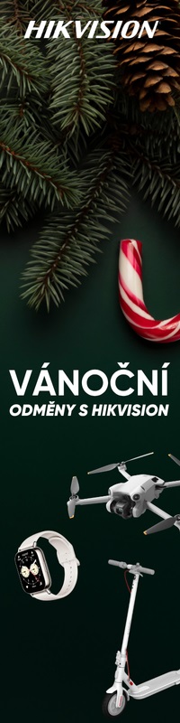 Vánoční odměny s Hikvision 2025
