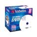 VERBATIM DVD-R (10-pack) Printable / 16x / 4.7 gigabytes / Jewel