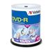 VERBATIM DVD-R (100-Pack) Spindle / General Retail / 16x / 4.7 gigabytes