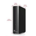 WD Elements Desktop 4TB Ext. 3.5 "USB3.0, Black