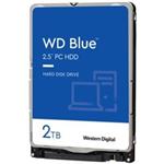 WD, HDD Mob Blue 2TB 2.5 SATA 128MB