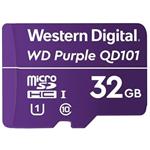 WD MicroSDHC card 32GB Purple WDD032G1P0C Class 10